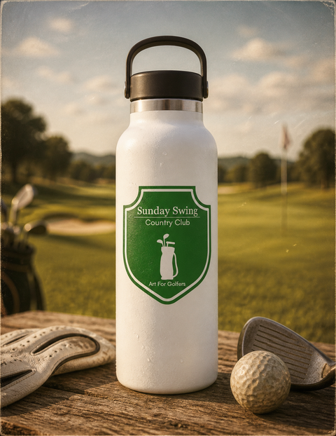 Sunday Swing Country Club Sticker