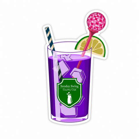 “Purple Fusion” Golf Drink