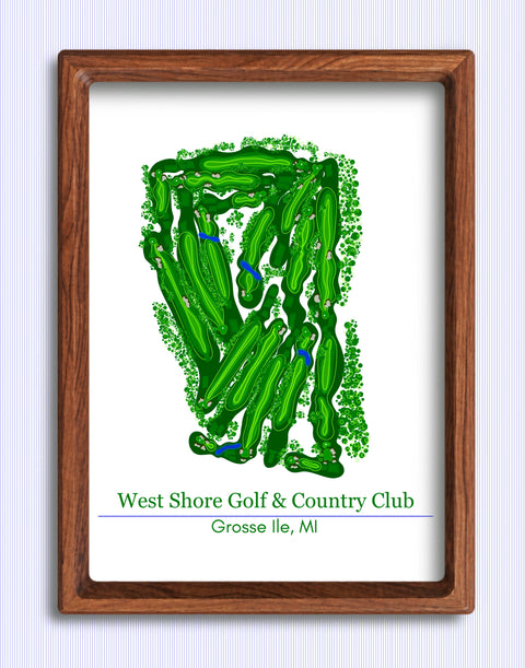 West Shore Golf & Country Club | Course Map|
