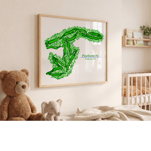 Pinehurst No. 2 | Course Map|